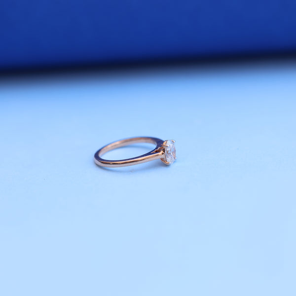 Stunning Lab-Grown Diamond Solitaire Engagement Ring