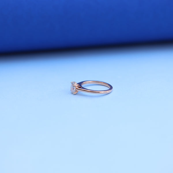 Stunning Lab-Grown Diamond Solitaire Engagement Ring