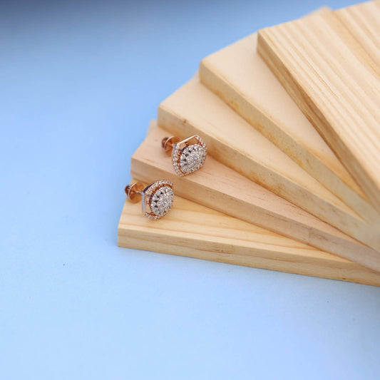 Elegant Circular Lab-Grown Diamond Earrings – Sustainable Luxury for Every Occasion
