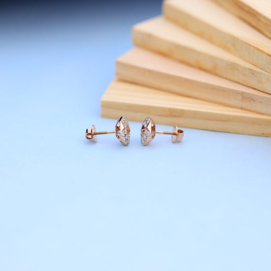 Elegant Geometric Lab-Grown Diamond Earrings