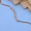 Elegant Rose Gold Bracelet with American Diamonds – Stylish & Modern