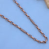 18KT Rose Gold Men Chain with American Diamonds – Elegant Design