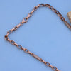 18KT Rose Gold Men Chain with American Diamonds – Elegant Design