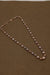 Rose Gold Freshwater Pearl Necklace with Textured Beads