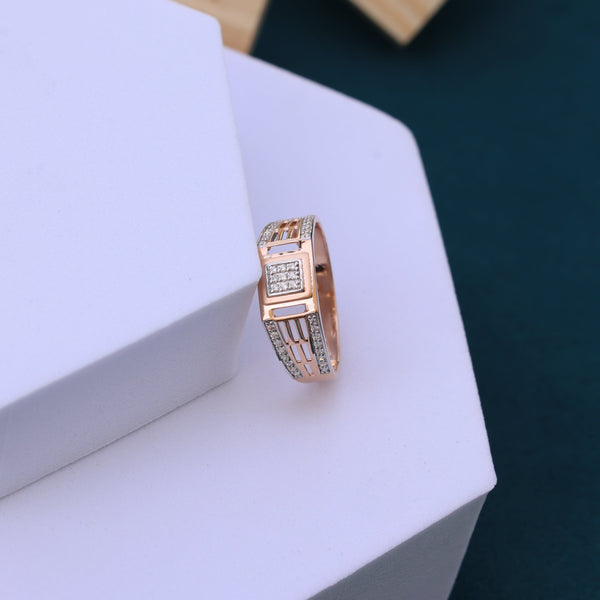 Moissanite Men's Diamond Ring