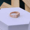 Moissanite Men's Rose GoldRing