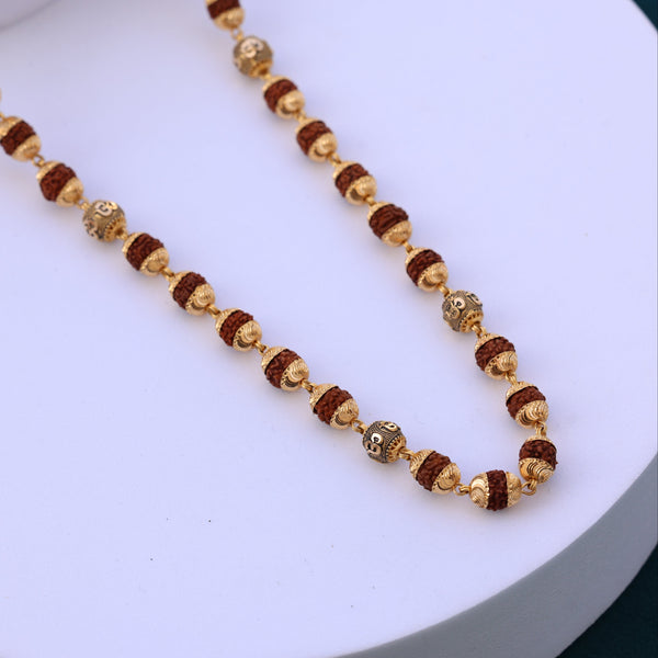 Rudraksha Gold Mala