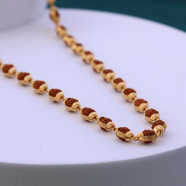 Rudraksha Gold Mala