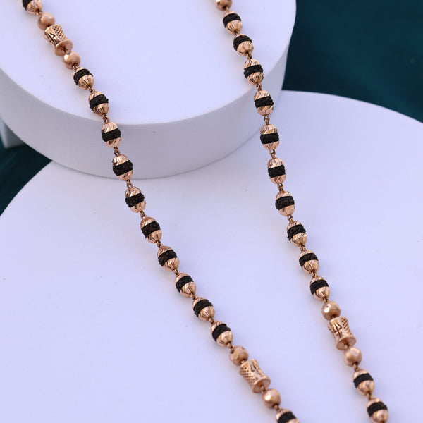 Gold Rudraksha mala