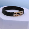 Stylish Gold Men's Bracelet with American Diamonds