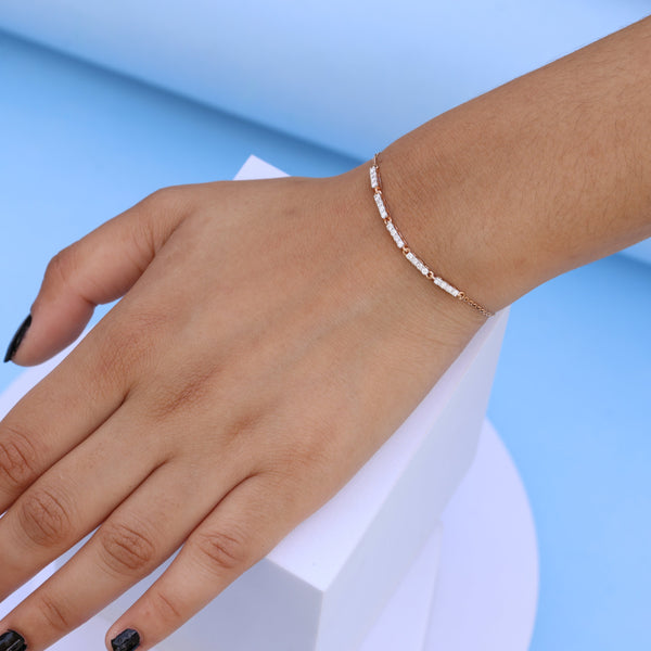 Elegant Lab Grown Diamond Bracelet