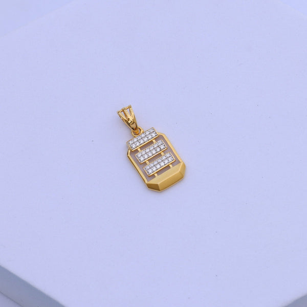 Gold men’s pendant