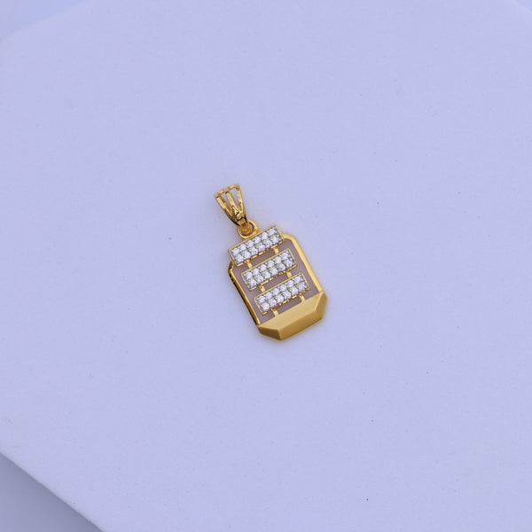 Gold men’s pendant