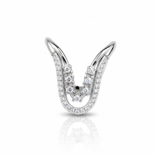 925 Silver Rekha Vanki Ring