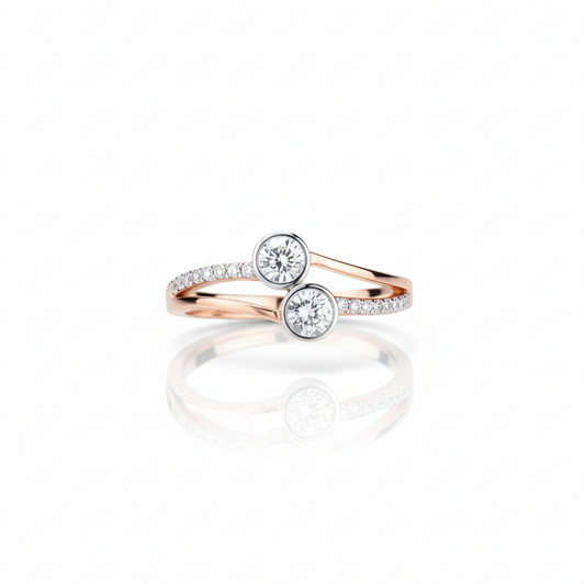 Moissanite Diamond Ring