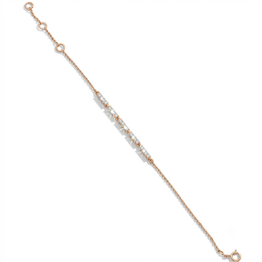 Elegant Lab Grown Diamond Bracelet
