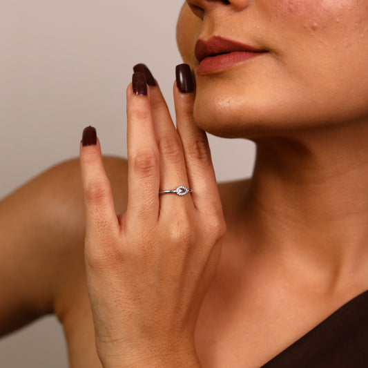 Elegant Women Promise Ring