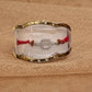 Premium Silver Rakhi with Rudraksha - Elegant Brother’s Gift