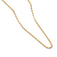 Gold Tulsi Mala with Gold-Toned Beads
