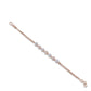 Elegant Rose Gold Women Bracelet with American Diamonds – Classic Sparkle for Every Occasion