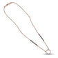 Gold Mangalsutra with American Diamond Pendant