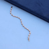 Elegant Rose Gold Tennis Bracelet with Lab-Grown Diamonds – Luxe & Ethical Sparkle