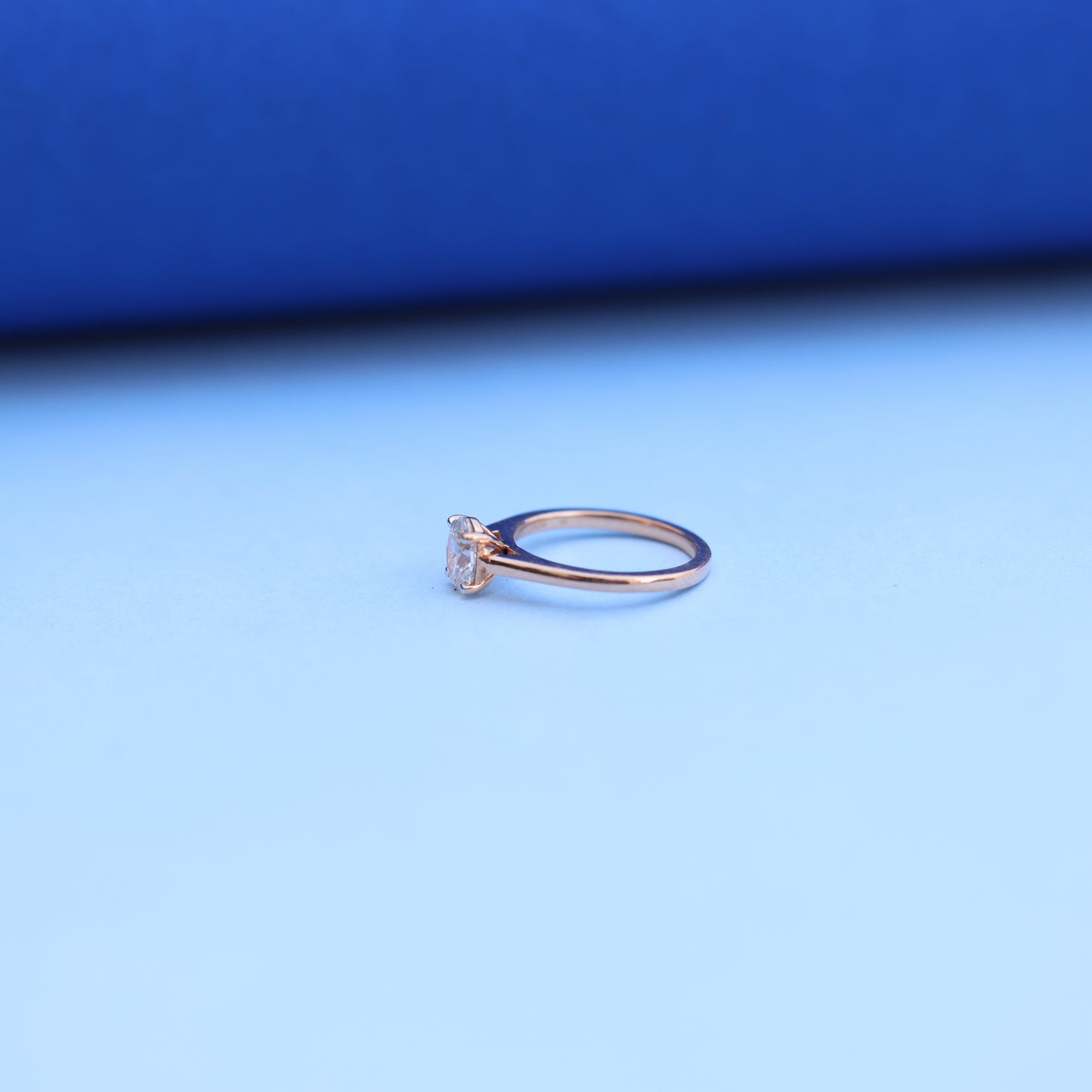 Stunning Lab-Grown Diamond Solitaire Engagement Ring