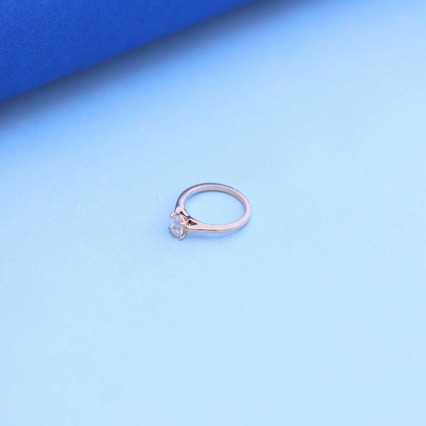 Stunning Lab-Grown Diamond Solitaire Engagement Ring