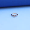 Stunning Rose Gold Engagement Ring with Lab-Grown Diamonds – Elegant Cluster Design