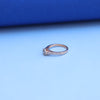 Stunning Rose Gold Engagement Ring with Lab-Grown Diamonds – Elegant Cluster Design