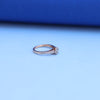 Stunning Rose Gold Engagement Ring with Lab-Grown Diamonds – Elegant Cluster Design