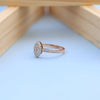 Elegant Marquise Cluster Ladies Ring with Lab-Grown Diamonds
