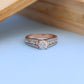 Stunning Lab-Grown Diamond Engagement Ladies Ring – Rose Gold, Ethical Luxury