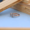 Stunning Lab-Grown Diamond Floral Ladies Ring