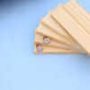"Luxurious Lab-Grown Diamond Earrings - Square Stud Design - Eco-Friendly & Elegant"