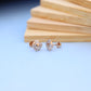 Elegant Geometric Lab-Grown Diamond Earrings