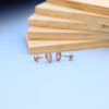 Elegant Geometric Lab-Grown Diamond Earrings