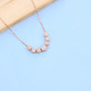Elegant Hexagonal Pendant Necklace with American Diamonds – Exclusively by Nakrani Gold
