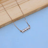 Elegant Gold Necklace with Lab-Grown Diamonds