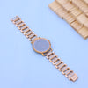 Titan 18kt Rose Gold Watch with American Diamond Accents – Elegant Luxury Timepiece