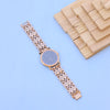 Titan Men watch 18ct Rose Gold Bracelet with American Diamonds | Black Dial