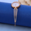 Luxury Raga Gold Women’s Watch with American Diamonds – Elegant Designer Timepiece by Nakrani Gold