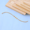 Designer Gold Bracelet with American Diamonds – Stylish Triangle Pattern