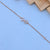Infinity Rose Gold Bracelet with Lab-Grown Diamonds – Ethical Elegance Redefined