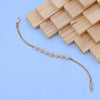 Elegant Rose Gold Women Bracelet with American Diamonds – Classic Sparkle for Every Occasion
