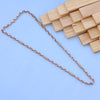 18KT Rose Gold Men Chain with American Diamonds – Elegant Design