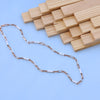 Luxari 18kt Rose Gold Chain with White Rhodium – Elegant & Modern Design