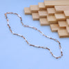 Luxari 18kt Rose Gold Chain with White Rhodium – Elegant & Modern Design
