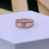 Moissanite Men's Diamond Ring