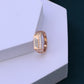 Moissanite Men's Rose Gold  Ring